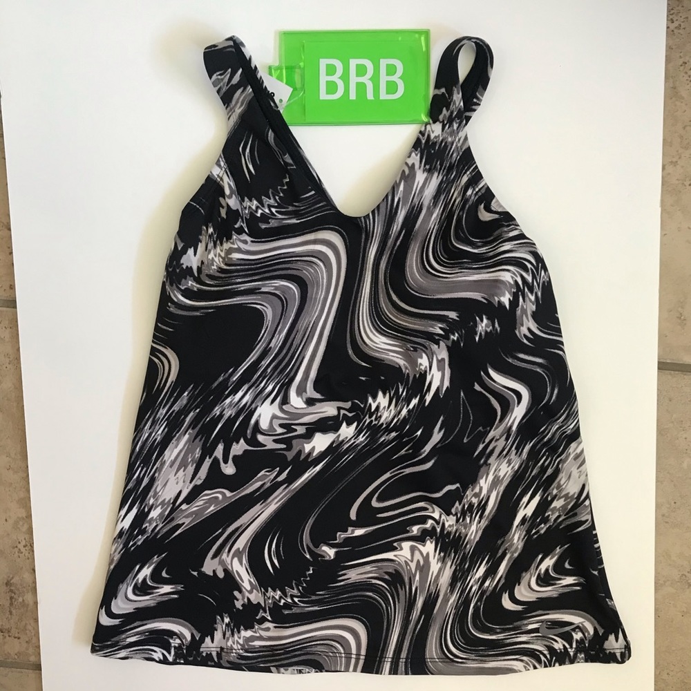Nike Swim Tankini Swimsuit Top Separates Ombré S
